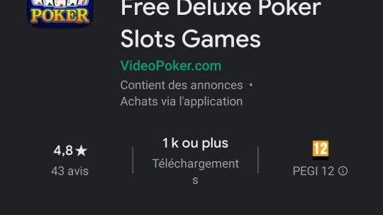 Spin Poker : Casino free deluxe poker slots games