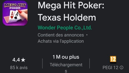 Mega Hit Poker : Texas Holdem