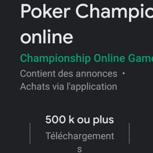 Poker Championship online