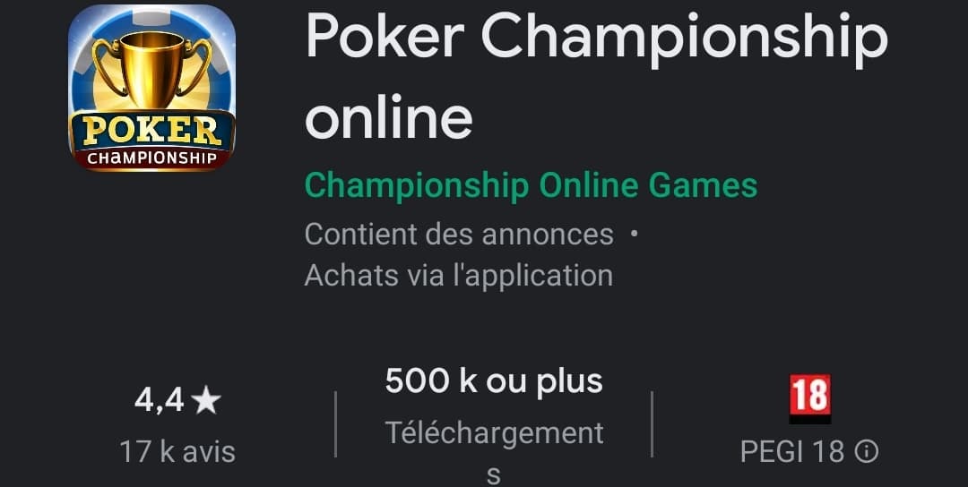 Poker Championship online : l’étoile montante ?