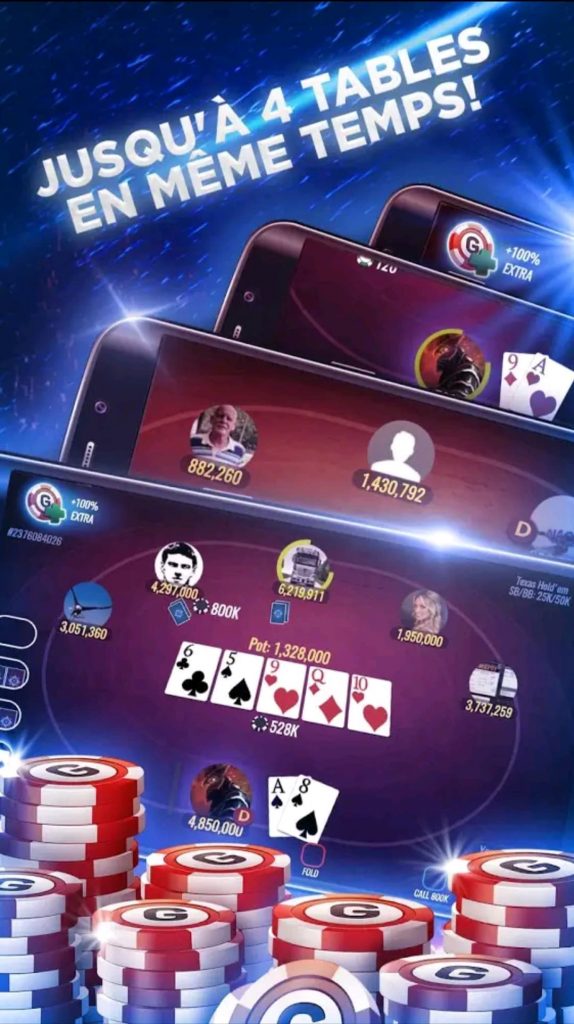 Le multitabling sur Poker Texas Holdem